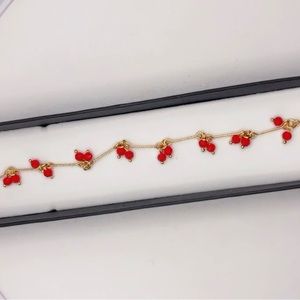 Ankle bracelets very good quality they can less for long if you take care of it